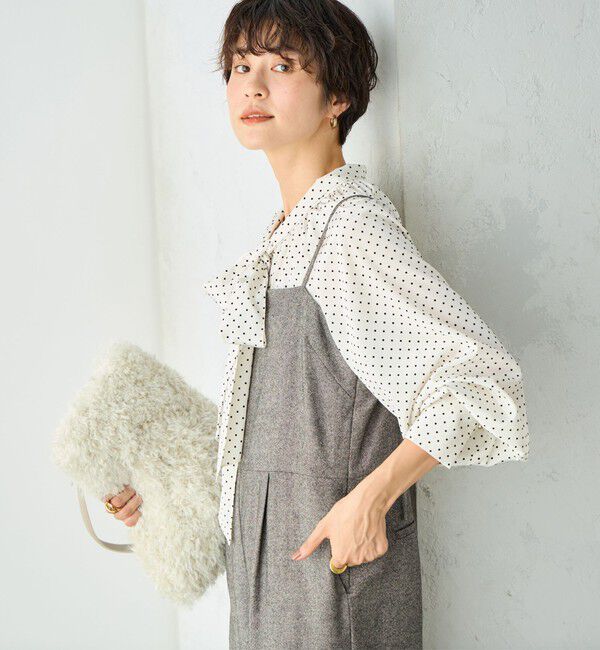 NOLLEY'S sophi「シックツイードサロペット」|オールインワン|