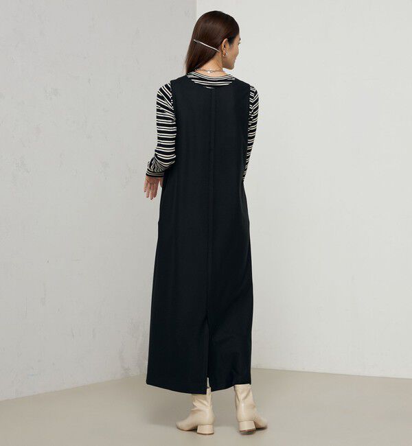 NOLLEY'S「《セットアップ対応》ウォッシャブル両面起毛2WAYワンピース」|ワンピース|