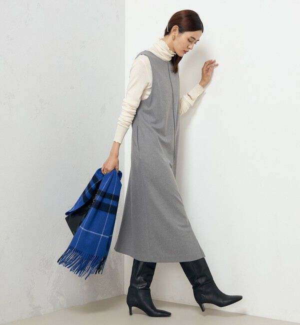 NOLLEY'S「《セットアップ対応》ウォッシャブル両面起毛2WAYワンピース」|ワンピース|