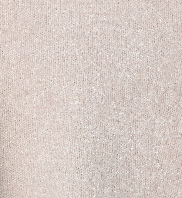 NOLLEY'S sophi「《セットアップ対応》《手洗い可能》キラキラフェザーフレアビスチェ」|ニット・セーター|