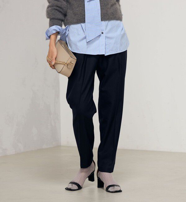 NOLLEY'S sophi「ウール混ウォッシャブルインゴムパンツ」|その他|