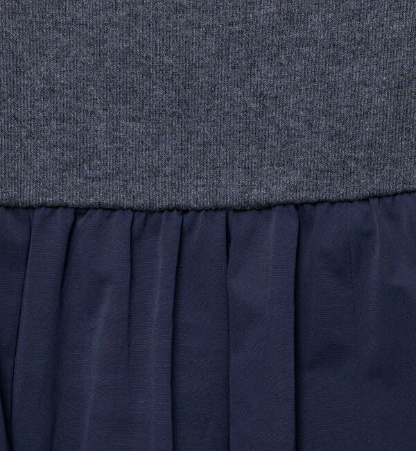 NOLLEY'S sophi「タフタバルーンスカート2WAYニットワンピース」|ワンピース|