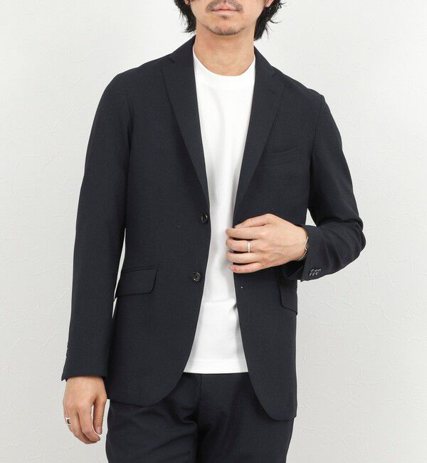 NOLLEY'S goodman「《ビジカジ/セットアップ対応》TRABEST サッカーテーラードジャケット 26SS」|テーラードジャケット|