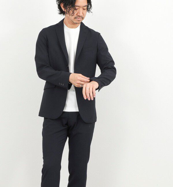 NOLLEY'S goodman「《ビジカジ/セットアップ対応》TRABEST サッカーテーラードジャケット 26SS」|テーラードジャケット|