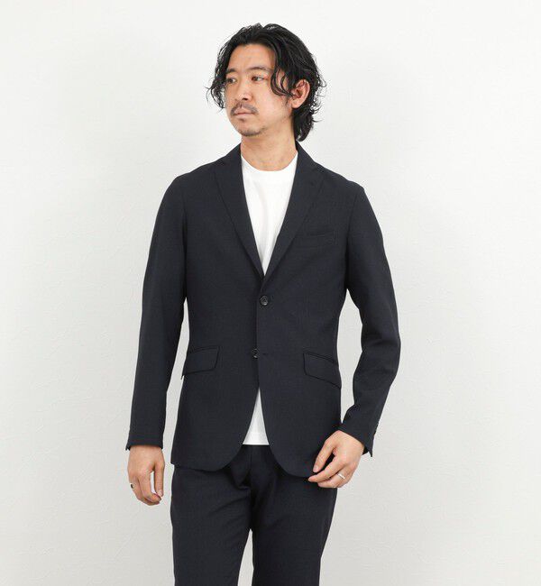 NOLLEY'S goodman「《ビジカジ/セットアップ対応》TRABEST サッカーテーラードジャケット 26SS」|テーラードジャケット|