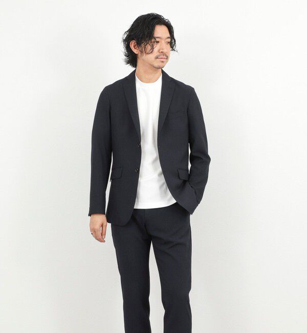 NOLLEY'S goodman「《ビジカジ/セットアップ対応》TRABEST サッカーテーラードジャケット 26SS」|テーラードジャケット|
