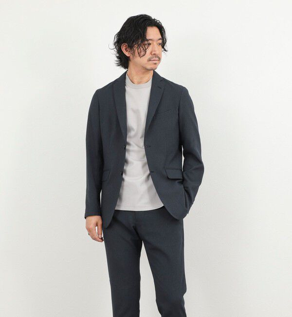 NOLLEY'S goodman「《ビジカジ/セットアップ対応》TRABEST サッカーテーラードジャケット 26SS」|テーラードジャケット|