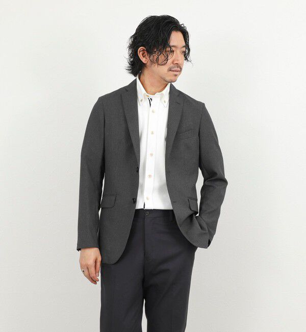 NOLLEY'S goodman「《ビジカジ/セットアップ対応》TRABEST サッカーテーラードジャケット 26SS」|テーラードジャケット|