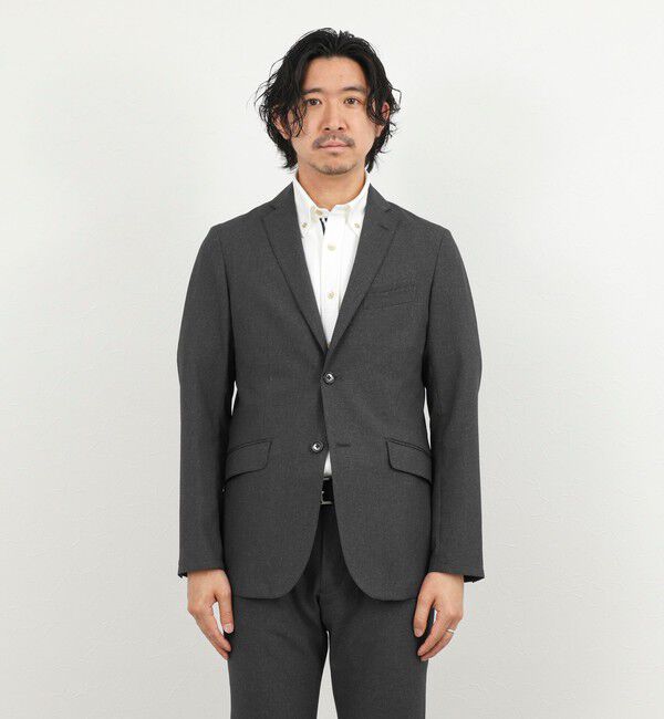 NOLLEY'S goodman「《ビジカジ/セットアップ対応》TRABEST サッカーテーラードジャケット 26SS」|テーラードジャケット|