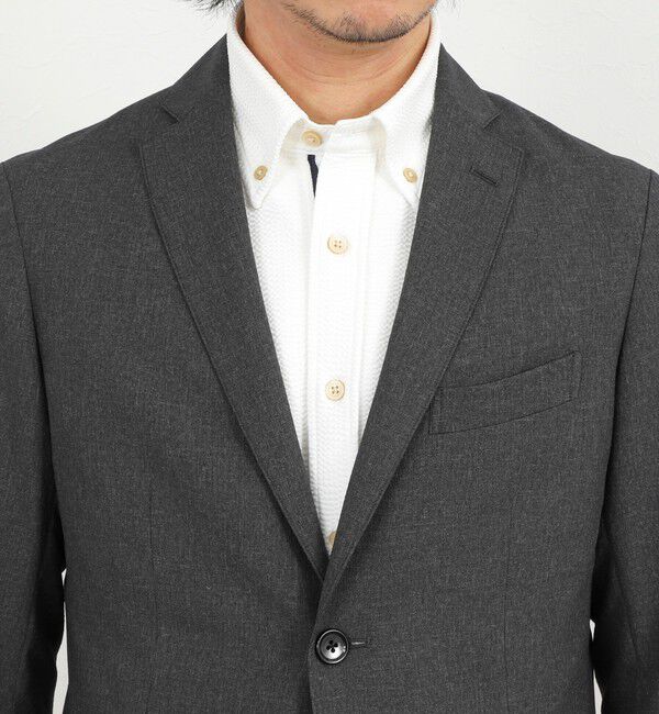 NOLLEY'S goodman「《ビジカジ/セットアップ対応》TRABEST サッカーテーラードジャケット 26SS」|テーラードジャケット|