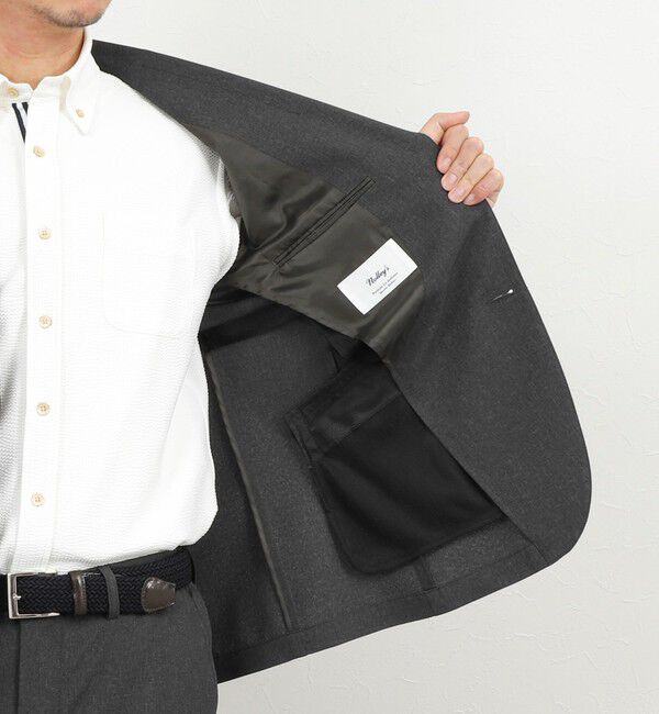 NOLLEY'S goodman「《ビジカジ/セットアップ対応》TRABEST サッカーテーラードジャケット 26SS」|テーラードジャケット|