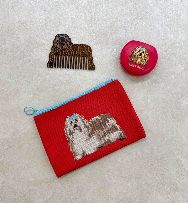 fredy emue「【Jolie Joli/ジョリジョリ】ジャガードポーチ」|ポーチ|