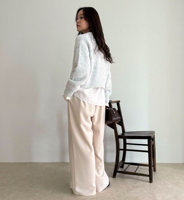 fredy emue「ボウタイギャザーブラウス」|シャツ・ブラウス|