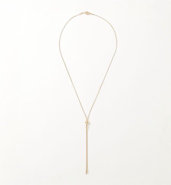 fredy emue「スネイクチェーン粒スライドネックレス」|ネックレス|