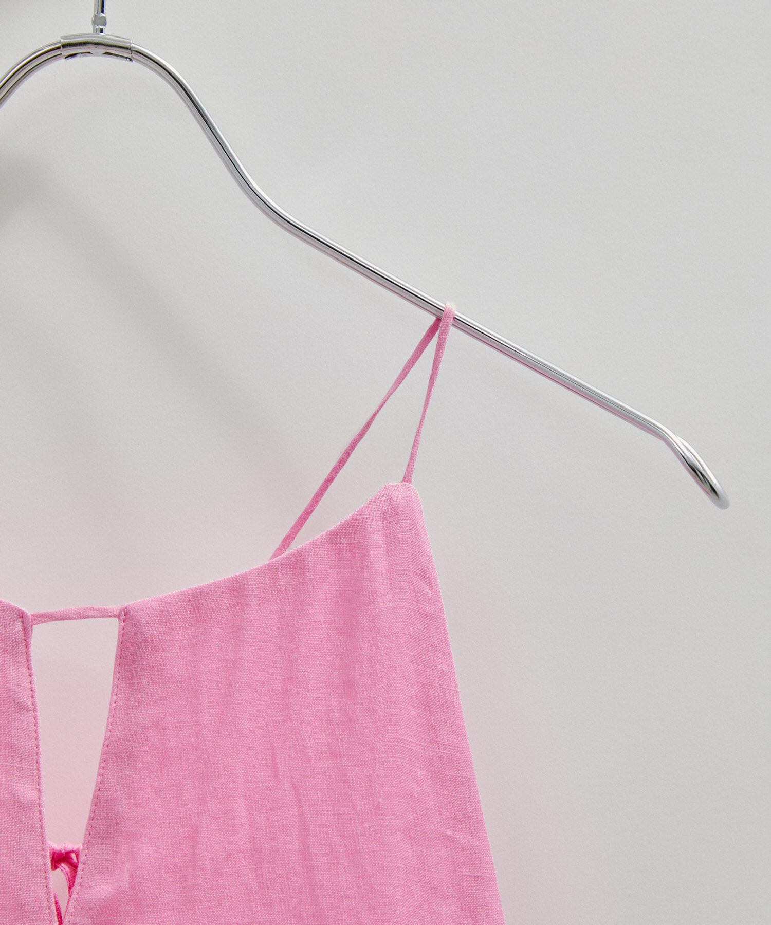 SALON adam et rope'「【洗える】ノルマンディリネンキャミワンピース/麻」|ワンピース|