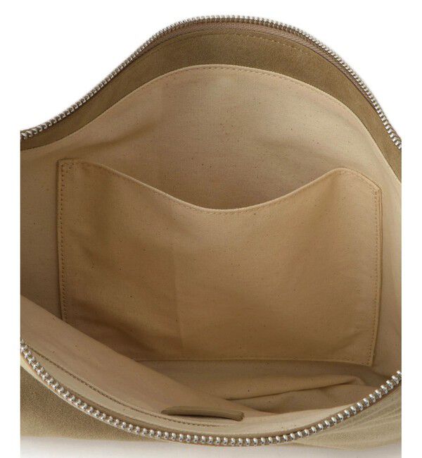 SALON adam et rope'「【WS（ドゥーブル）】Ultrasuede(R)ZIPミニショルダー」|ショルダー・メッセンジャー|