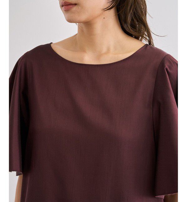 ROPE「【洗える】フレアスリーブオーバーブラウス【WEB・一部店舗限定】」|シャツ・ブラウス|