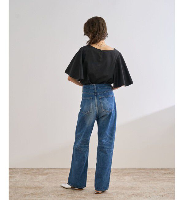 ROPE「【洗える】フレアスリーブオーバーブラウス【WEB・一部店舗限定】」|シャツ・ブラウス|