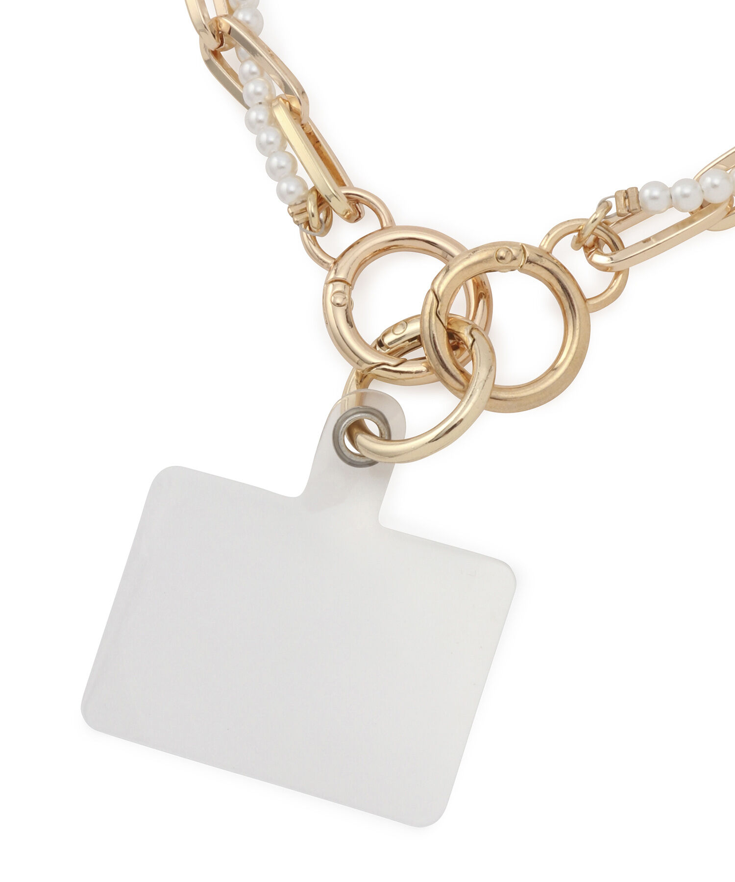 ROPE PICNIC PASSAGE「ツイストパールチェーンスマホハンドル」|その他|