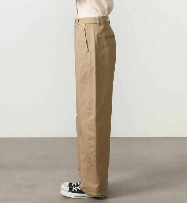 ORCIVAL「ORCIVAL | コットンドライツイル ワイドカーブパンツ WOMEN」|チノ|
