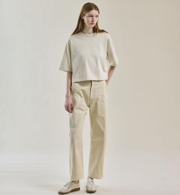 ORCIVAL「ORCIVAL | コットンドライツイル ワイドカーブパンツ WOMEN」|チノ|