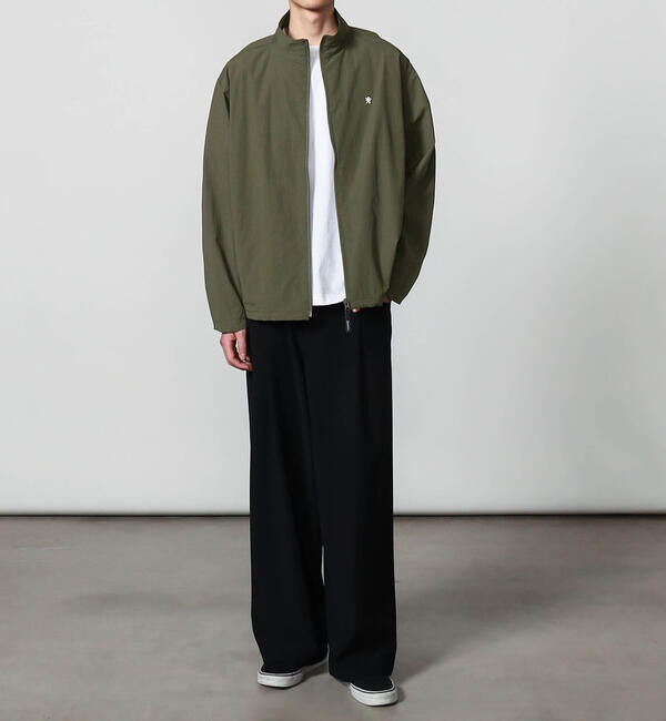 GYMPHLEX「Gymphlex | ナイロンコットン ジップジャケット MEN」|テーラードジャケット|