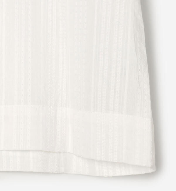  「INDIA INDUSTRY | コットンドビー カーディガンシャツ WOMEN」|シャツ・ブラウス|