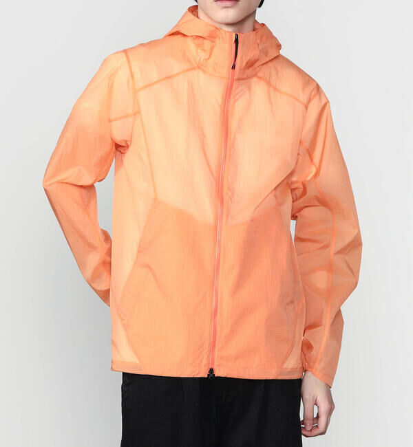  「Goldwin |〈別注〉シアーナイロン パッカブルウィンドジャケット MEN」|テーラードジャケット|ORANGE系1