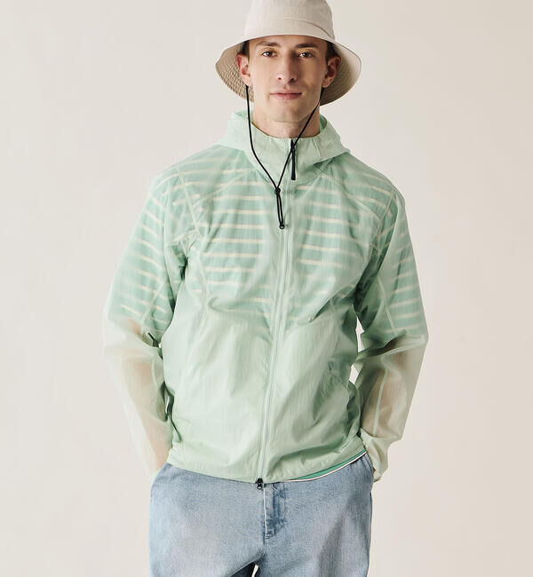  「Goldwin |〈別注〉シアーナイロン パッカブルウィンドジャケット MEN」|テーラードジャケット|