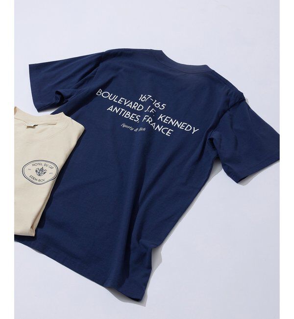  「【Sporty&Rich】Kennedy Crest T」|Tシャツ・カットソー|