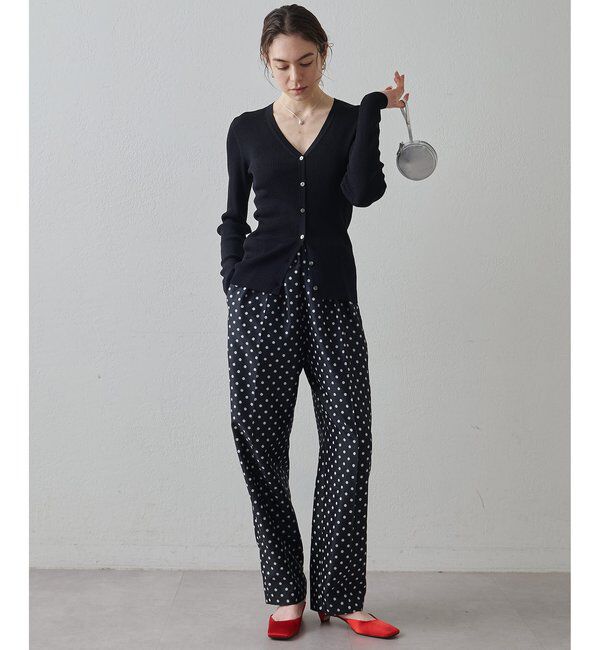 Drawing Numbers「【Drawing Numbers】リブVネックカーディガン」|ニット・セーター|