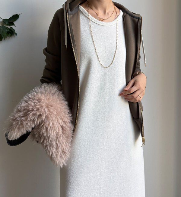  「【全骨格細見え】ブークレーダンボールタンクワンピース」|ワンピース|