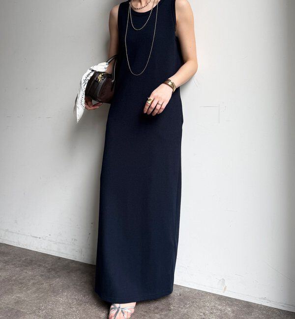  「【全骨格細見え】ブークレーダンボールタンクワンピース」|ワンピース|