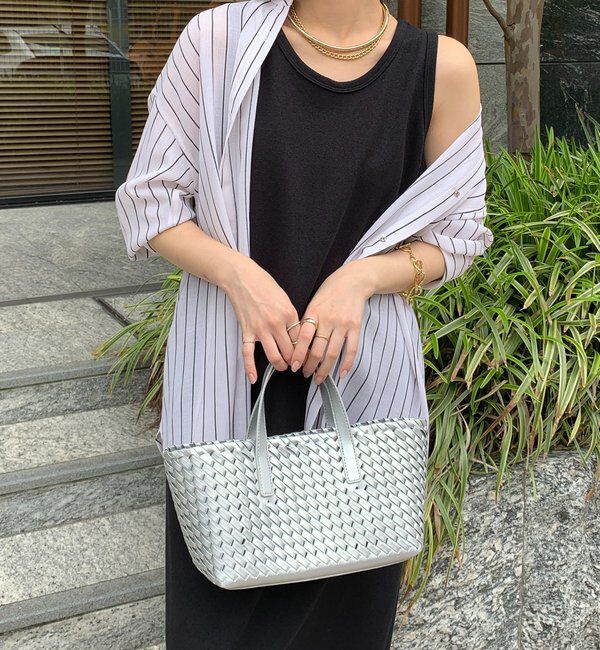  「【全骨格細見え】ブークレーダンボールタンクワンピース」|ワンピース|