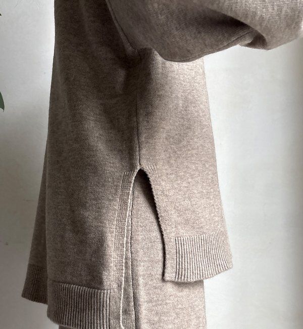  「【WEB限定】サイドスリットプルオーバー」|ニット・セーター|