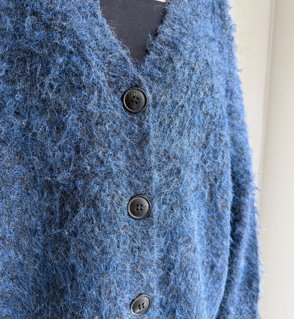  「【WEB限定】シャギーVカーディガン」|カーディガン|