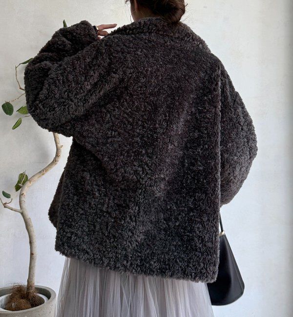  「【インフルエンサーOKOCHI企画】ボアブルゾン」|その他|