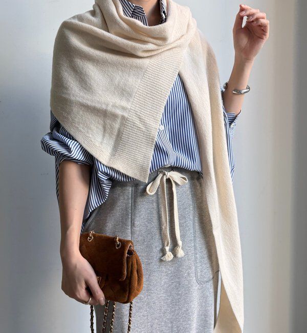  「ウールマルチWAYストール」|マフラー|