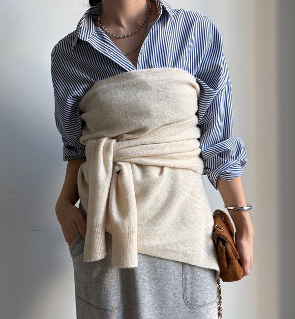  「ウールマルチWAYストール」|マフラー|