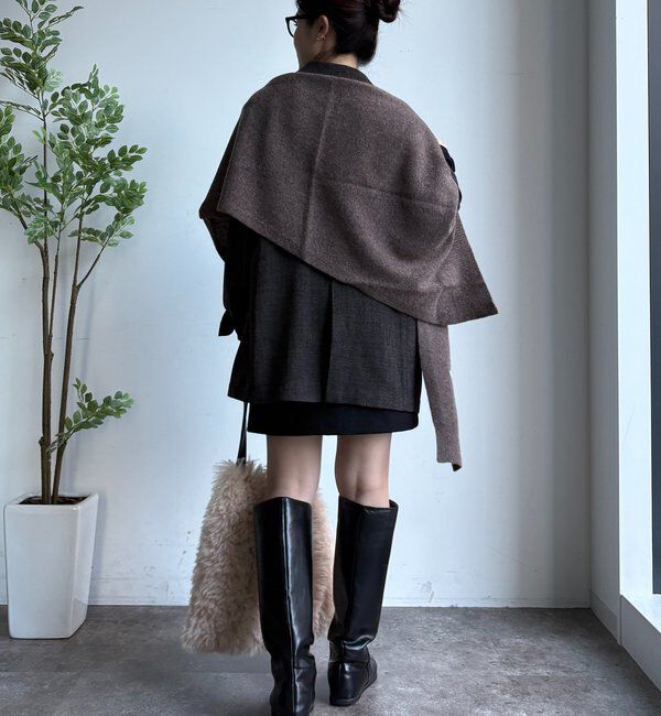  「ウールマルチWAYストール」|マフラー|