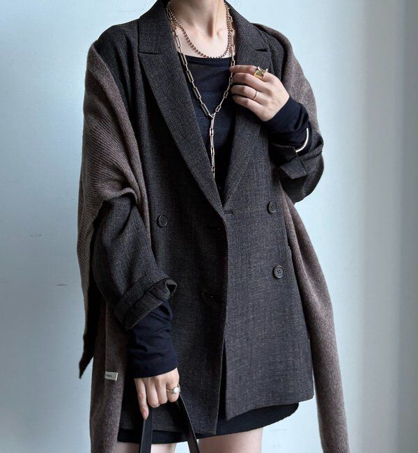  「ウールマルチWAYストール」|マフラー|