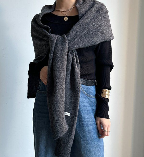  「ウールマルチWAYストール」|マフラー|
