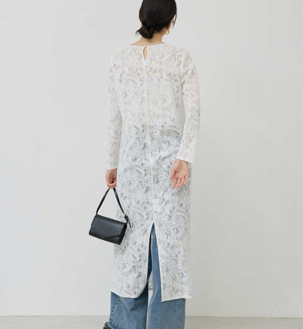  「ストレッチレースワンピース」|ワンピース|