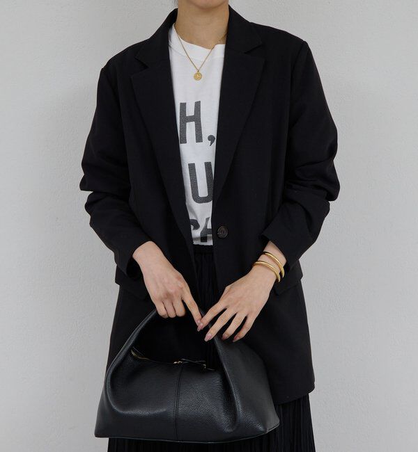  「【手洗い可】スリットスリーブジャケット」|テーラードジャケット|