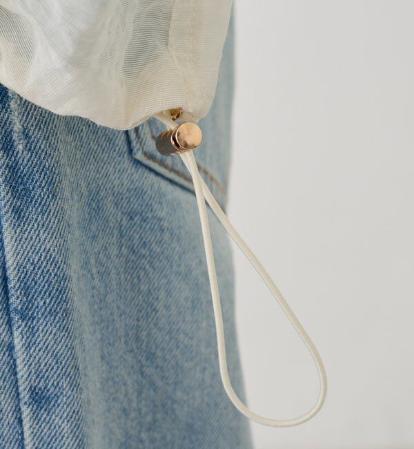  「シアートレンチブルゾン」|ブルゾン・スタジャン|