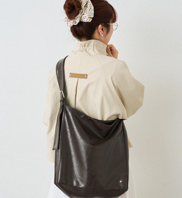  「チャーム付きベルトショルダーBAG」|トートバッグ|