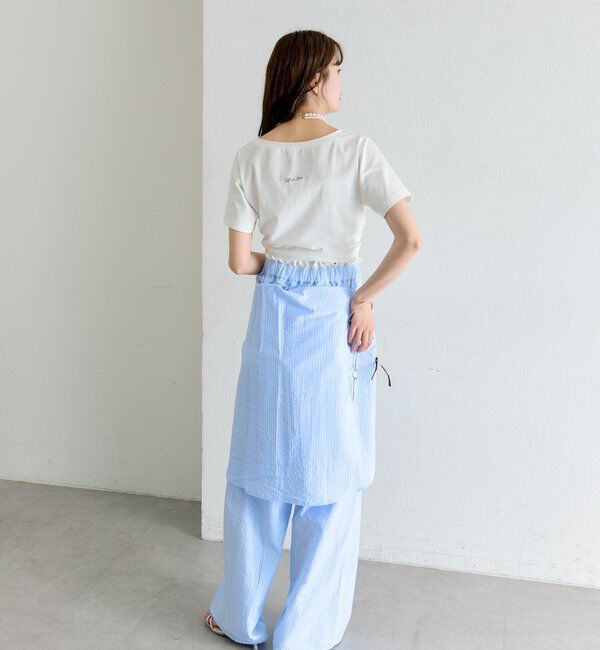  「ストライプBIGシャツ」|シャツ・ブラウス|