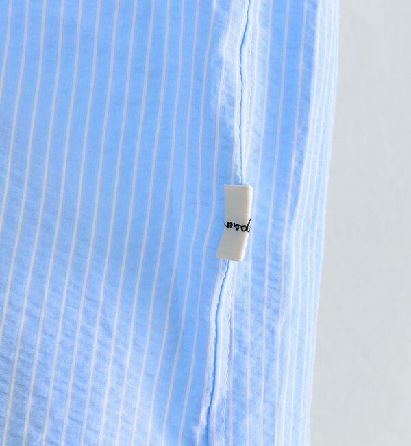  「ストライプBIGシャツ」|シャツ・ブラウス|