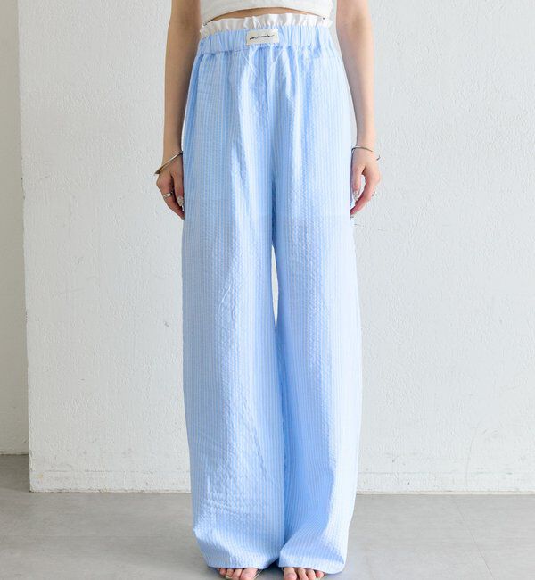  「ストライプイージーパンツ」|チノ|