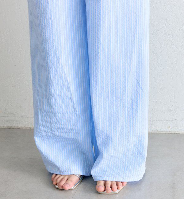  「ストライプイージーパンツ」|チノ|